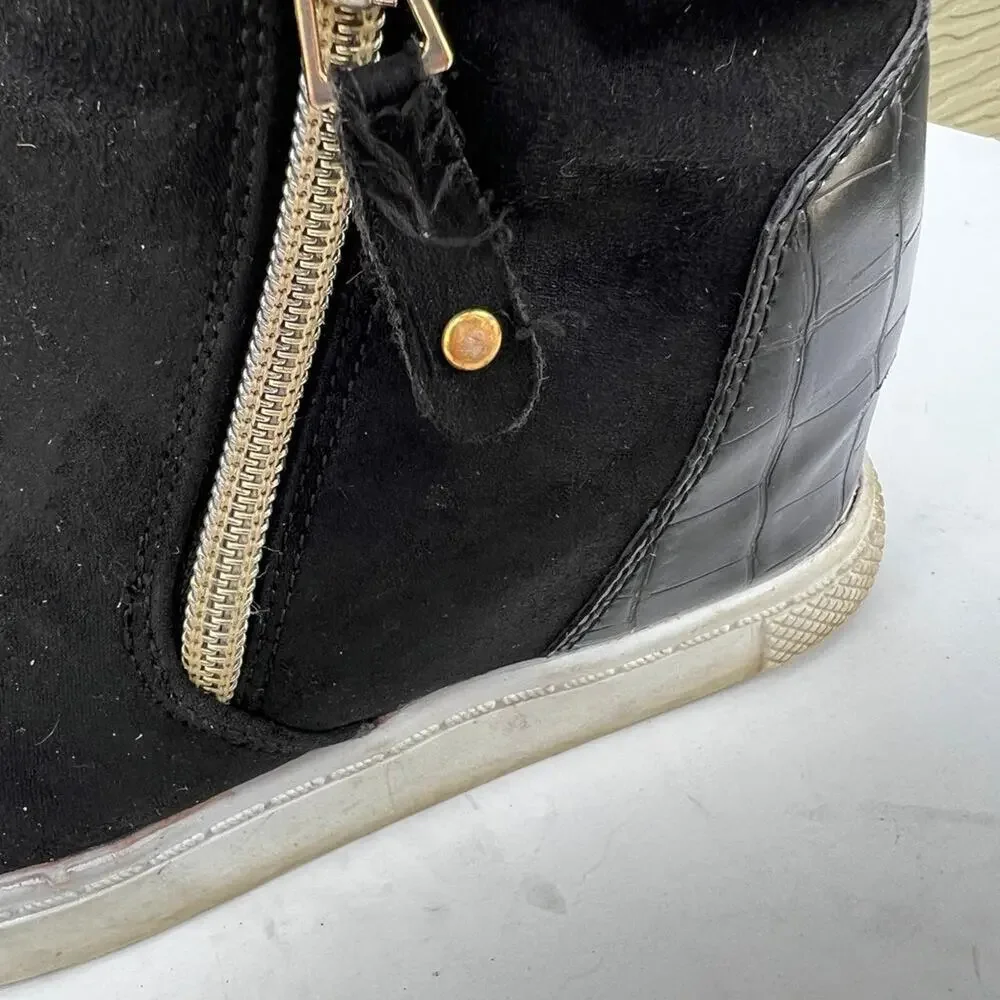 Steve Madden black, girls shoe size 2